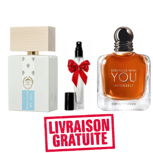 Pack 10ml bianco latte + 10ml you intensely + 10ml gratuit