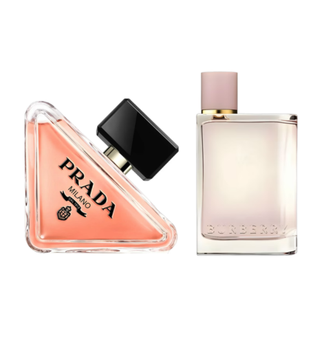 10MLPRADA PARADOX  + 10ML BURBERRY HER