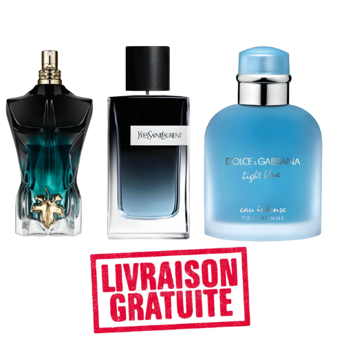 PACK 10ML LE BEAU LE PARFUM + 10ML YSL EDP  + 10 ML Light Blue Eau Intense Pour Homme Dolce&Gabbana
