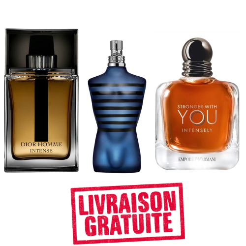Pack 10ml ultra male + 10ml you intensely + 10ml dior homme intense
